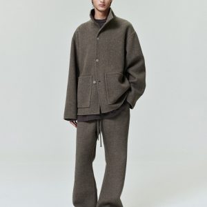 Double Face Wool Cashmere Sport Jacket