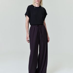 Womens Easy Care Wool Drawstring Pants
