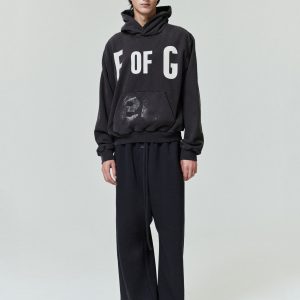 Sunfaded Wide Leg Sweatpant
