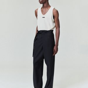 Easy Care Wool Wrap Pants