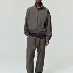Bonded Nylon Tech Track Jacket