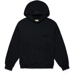 Fear of God Essentials Pullover Chest Logo Hoodie Stretch Limo/Black