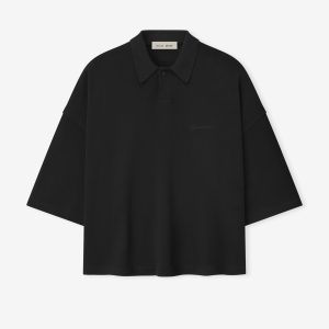 Pique Signature 90s Cropped Polo