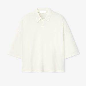 Pique Signature 90s Cropped Polo