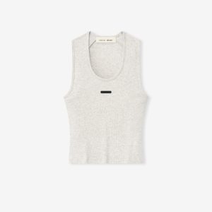 Womens Rib Fitted Tank