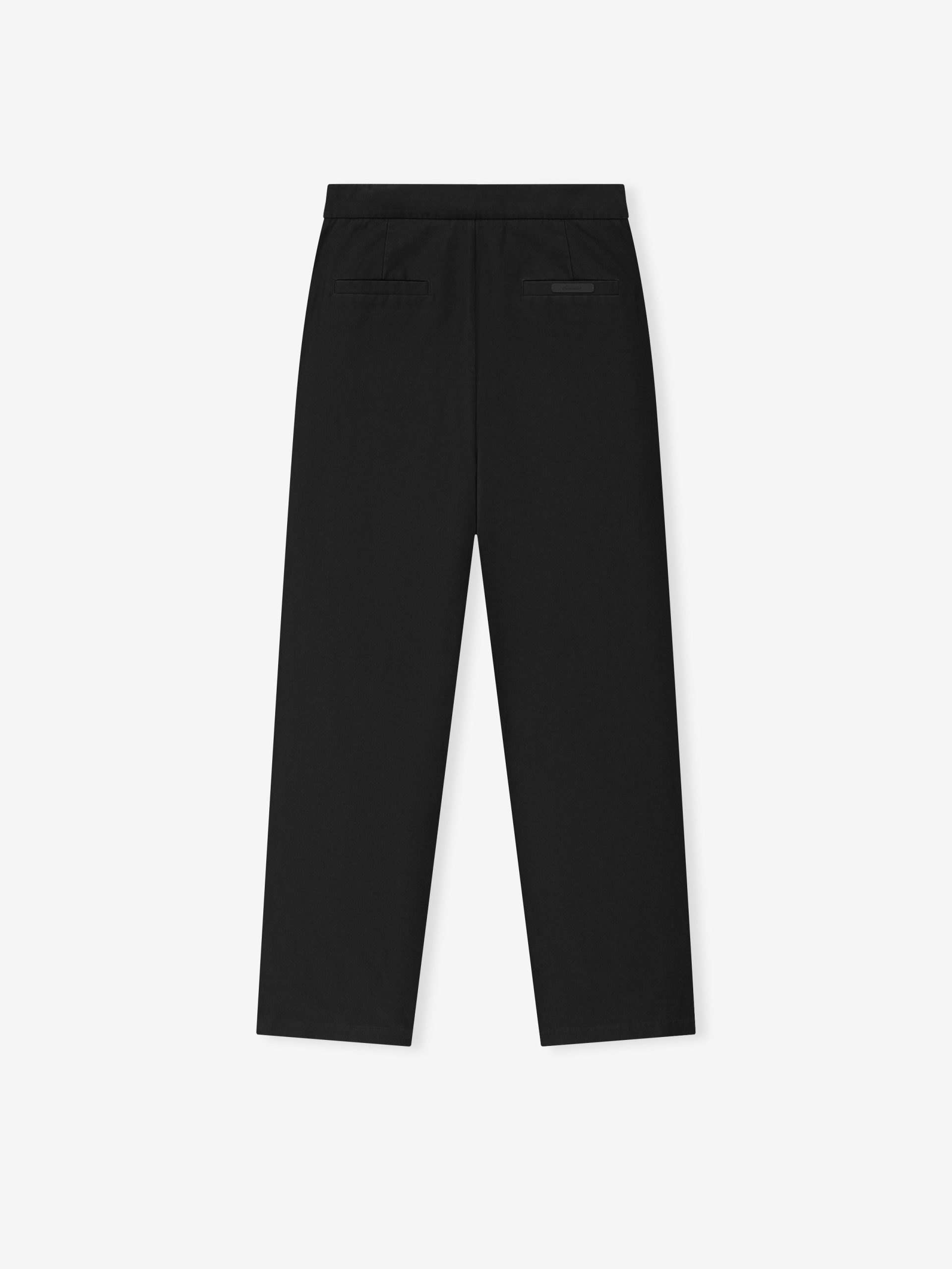 Cotton Canvas Pleat Front Pant - Image 4