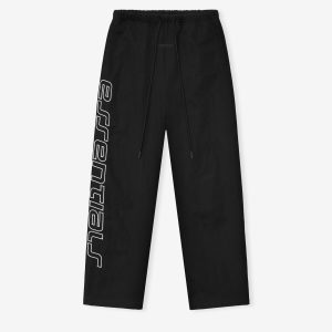 Textured Nylon Active Trace Relaxed Drawstring Pant