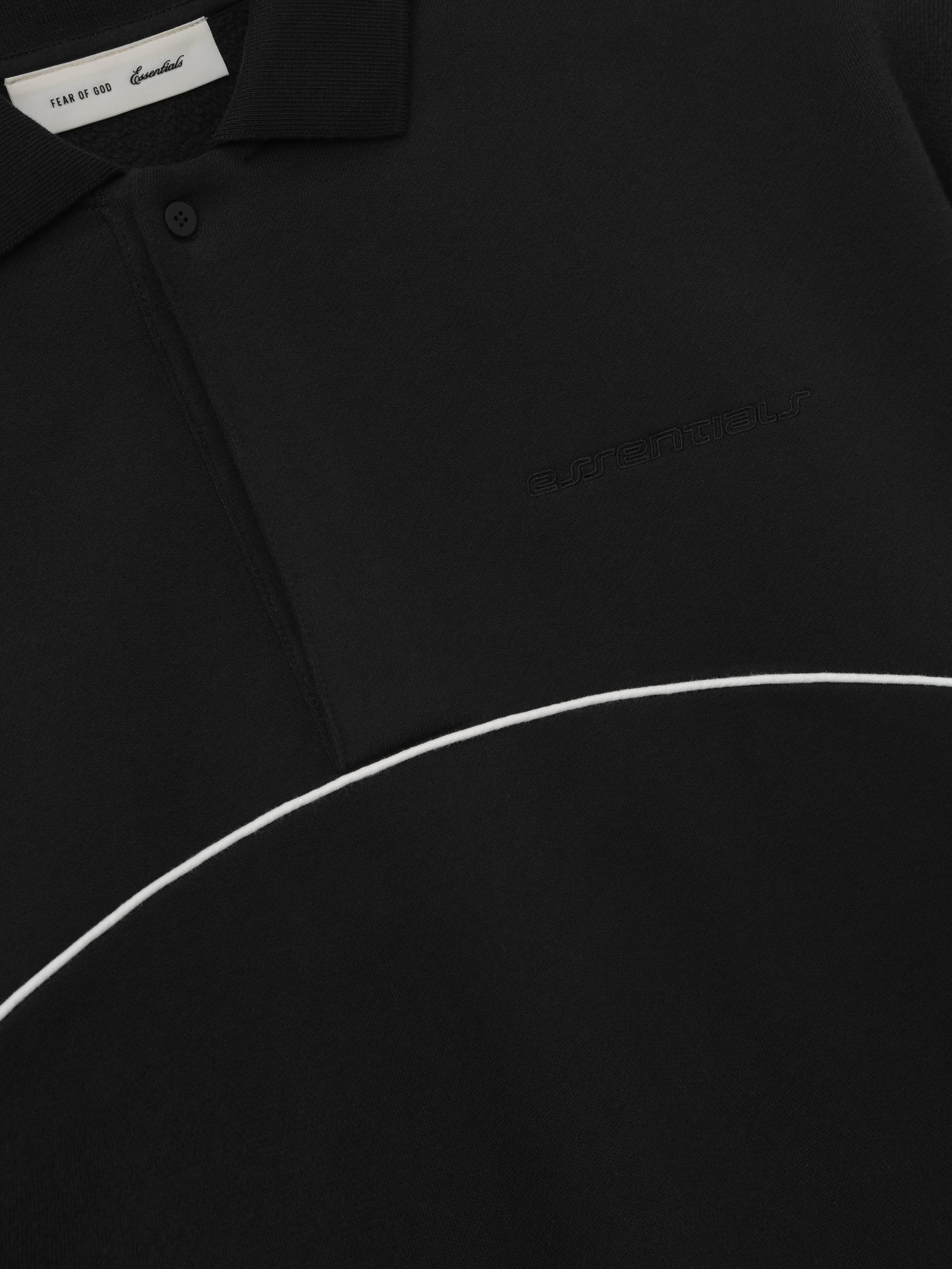 Active Trace 3/4 Sleeve Modern Polo Sweatshirt - Image 3
