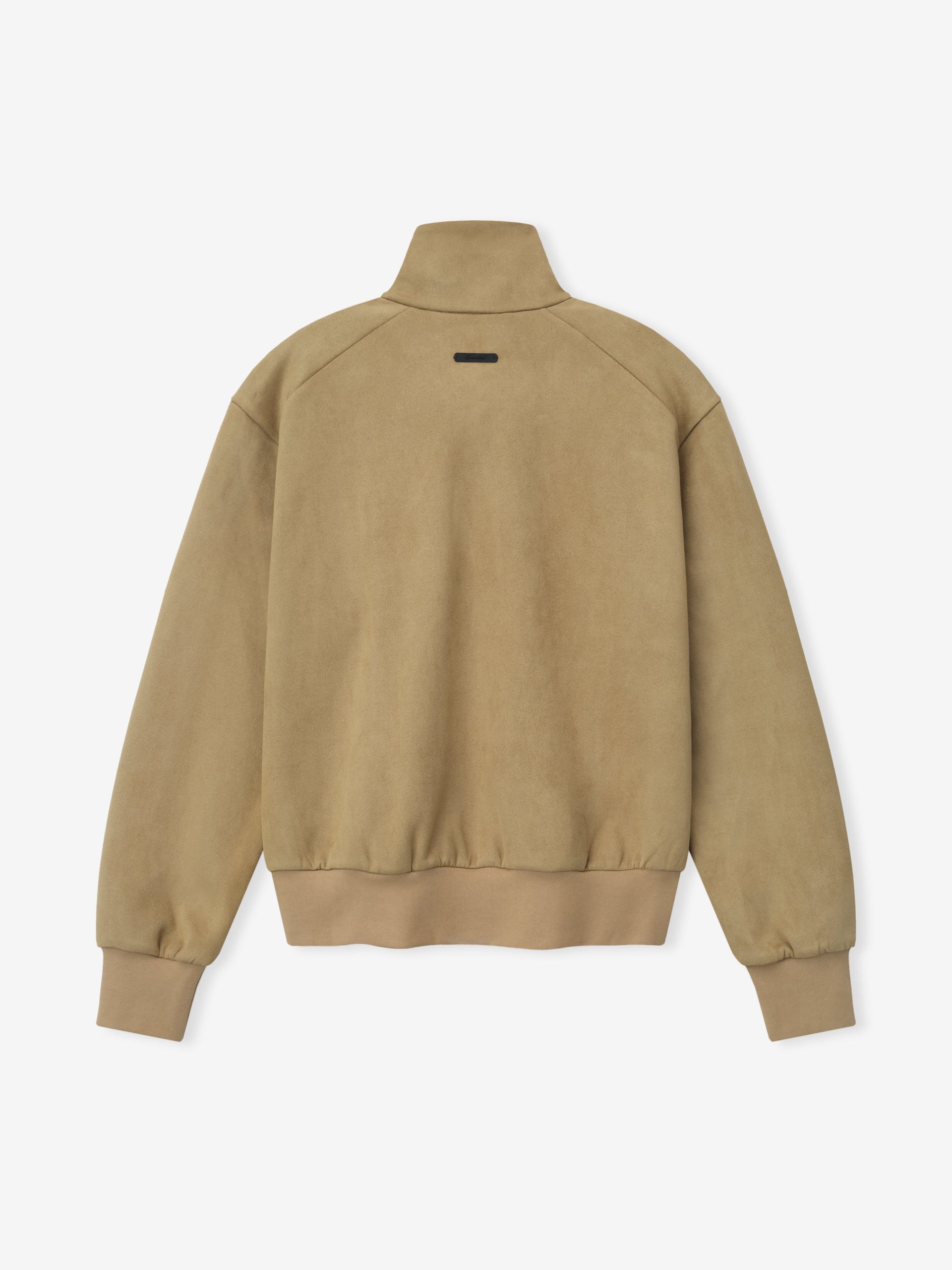 Womens Suede Fleece Signature Vintage Track Jacket - Image 3