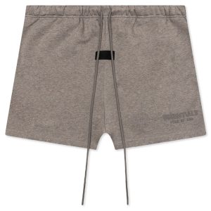 Essentials Sweatshort - Heather Grey