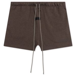 Essentials Sweatshort - Heather Wood