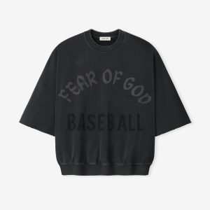 Baseball Cut Sleeve Sweatshirt