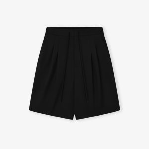 Wool Ripstop Baggy Shorts
