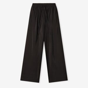 Womens Crinkle Viscose Drawstring Pants