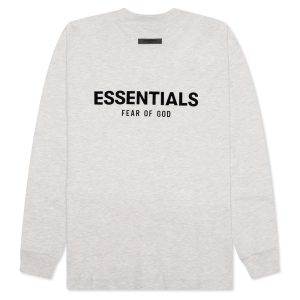 Fear Of God Essentials L/S Tee - Light Oatmeal