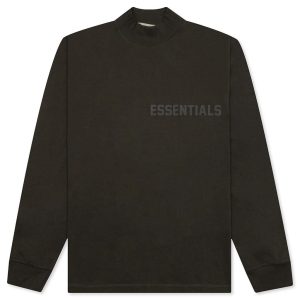 L/S Tee - Off Black