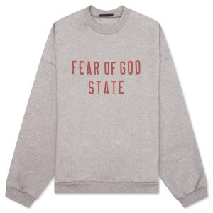 Fleece Crewneck - Dark Heather