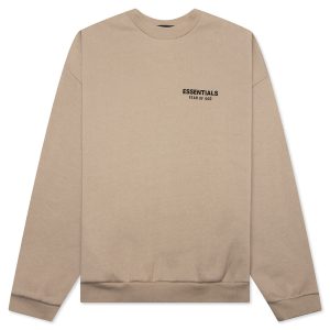 Fleece Crewneck - Desert Sand