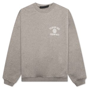 Fleece Crewneck - Heather Gray