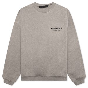 Fleece Crewneck - Heather Gray