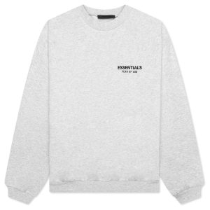 Fleece Crewneck - Light Heather Gray
