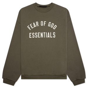 Fleece Crewneck - Military