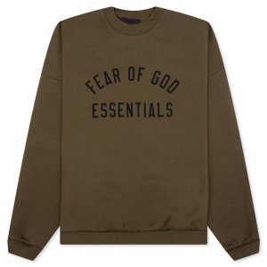 Fleece Crewneck - Olive
