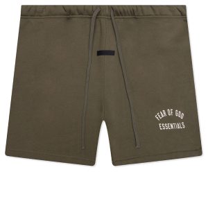 Fleece Soccer Short - Military