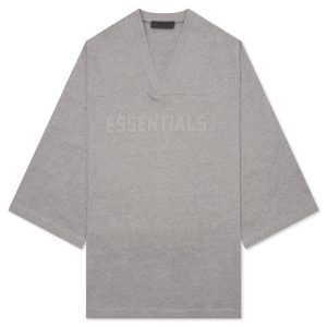 Football Tee - Dark Heather Oatmeal