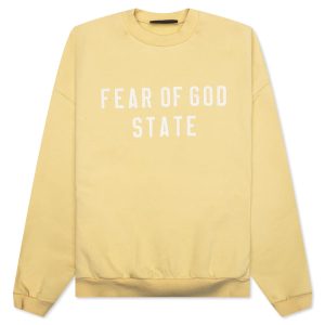 Heavy Fleece Crewneck - Amber