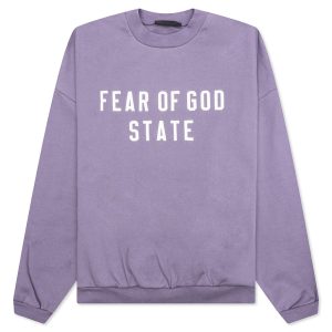 Heavy Fleece Crewneck - Lavender