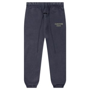 Heavy Fleece Essential Sweatpant - Marine
