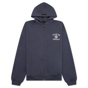 Heavy Fleece Fullzip Hoodie - Marine