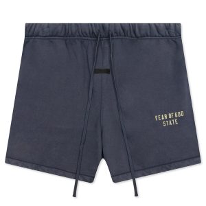 Heavy Fleece Soccer Short - Marine