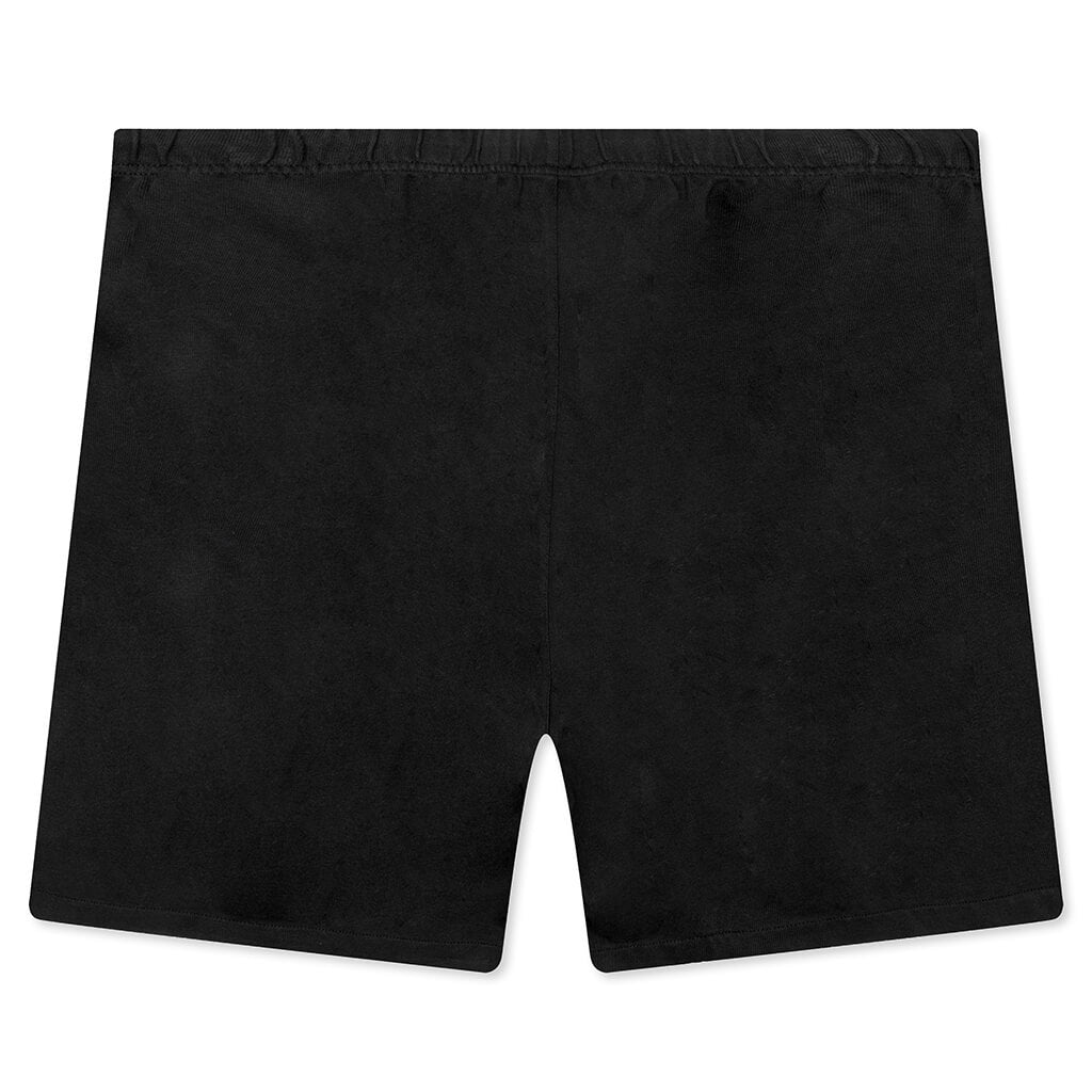 Heavy Jersey Soccer Short - Black - Image 2