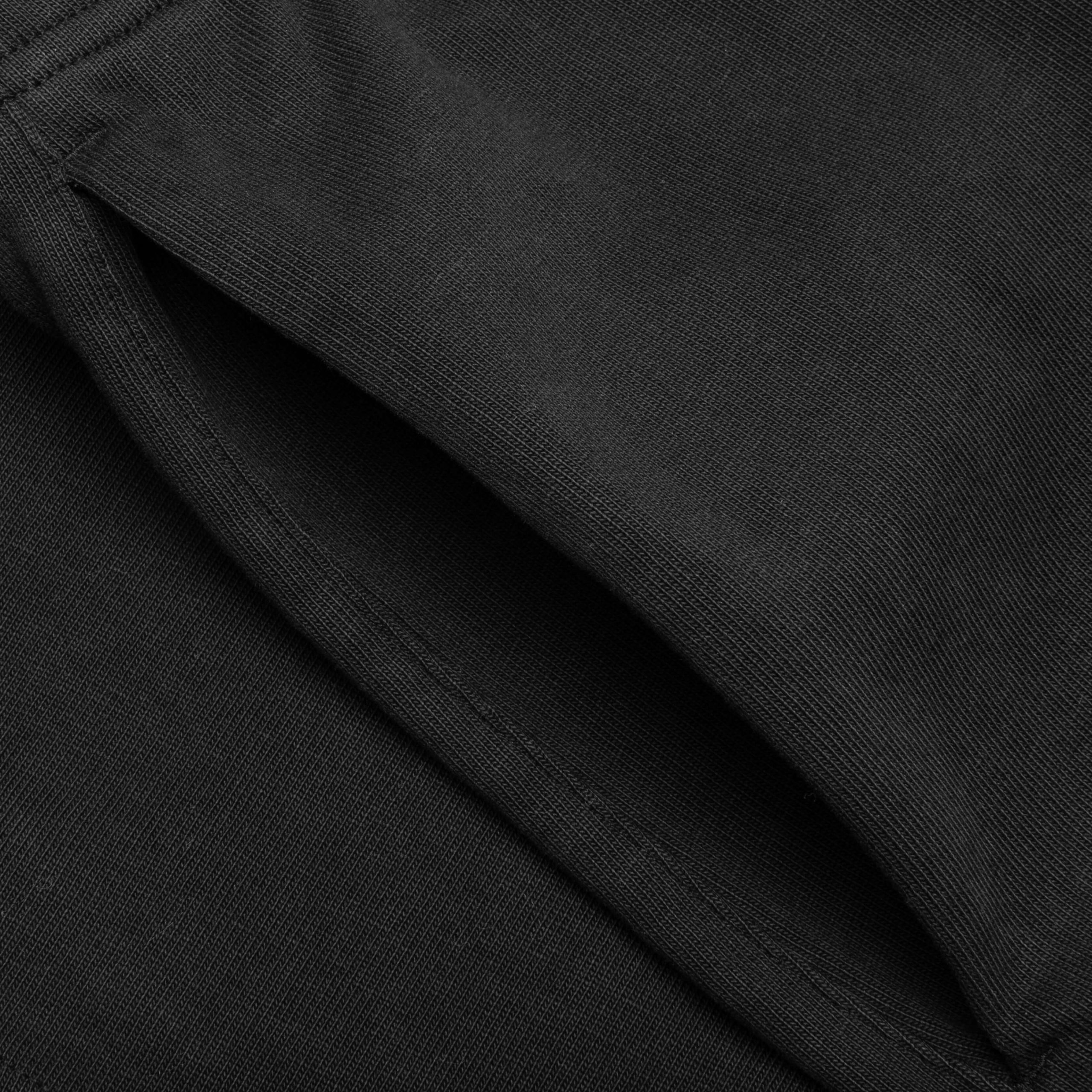 Heavy Jersey Soccer Short - Black - Image 3