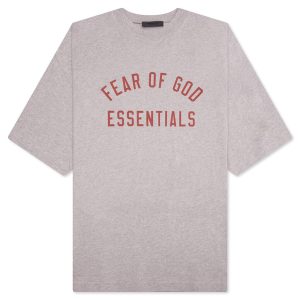 Jersey Crewneck Tee - Dark Heather