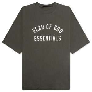 Jersey Crewneck Tee - Military