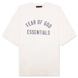 Jersey Crewneck Tee - Shell