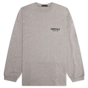 Jersey Long Sleeve T-Shirt - Heather Gray