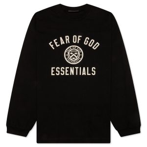 Jersey Long Sleeve Tee - Black