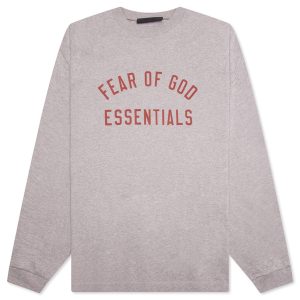 Jersey L/S Tee - Dark Heather
