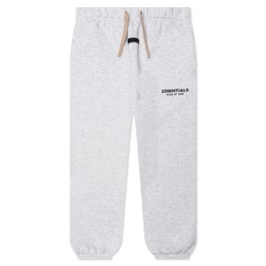 Kid's Fleece Essential Sweatpant - Light Heather Gray