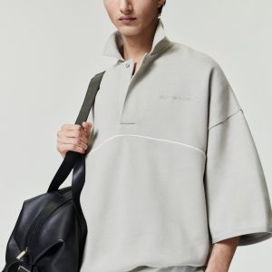 Active Trace 3/4 Sleeve Modern Polo Sweatshirt